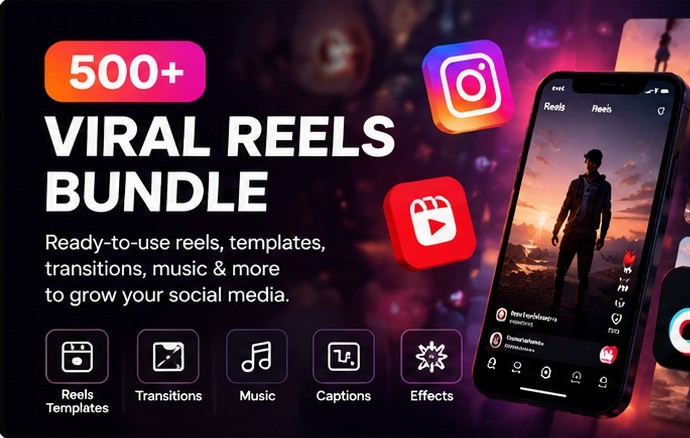500+ Viral Reels Bundle